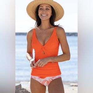 Beachsissi Brand Tankini Set - size large NEW